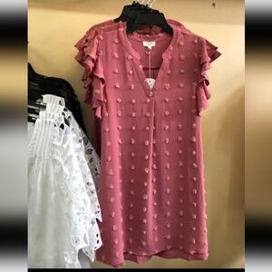 Umgee Dress Size Small ROSE Color